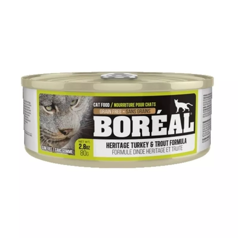 BOREAL Cat Heritage Turkey and Trout 24/80g