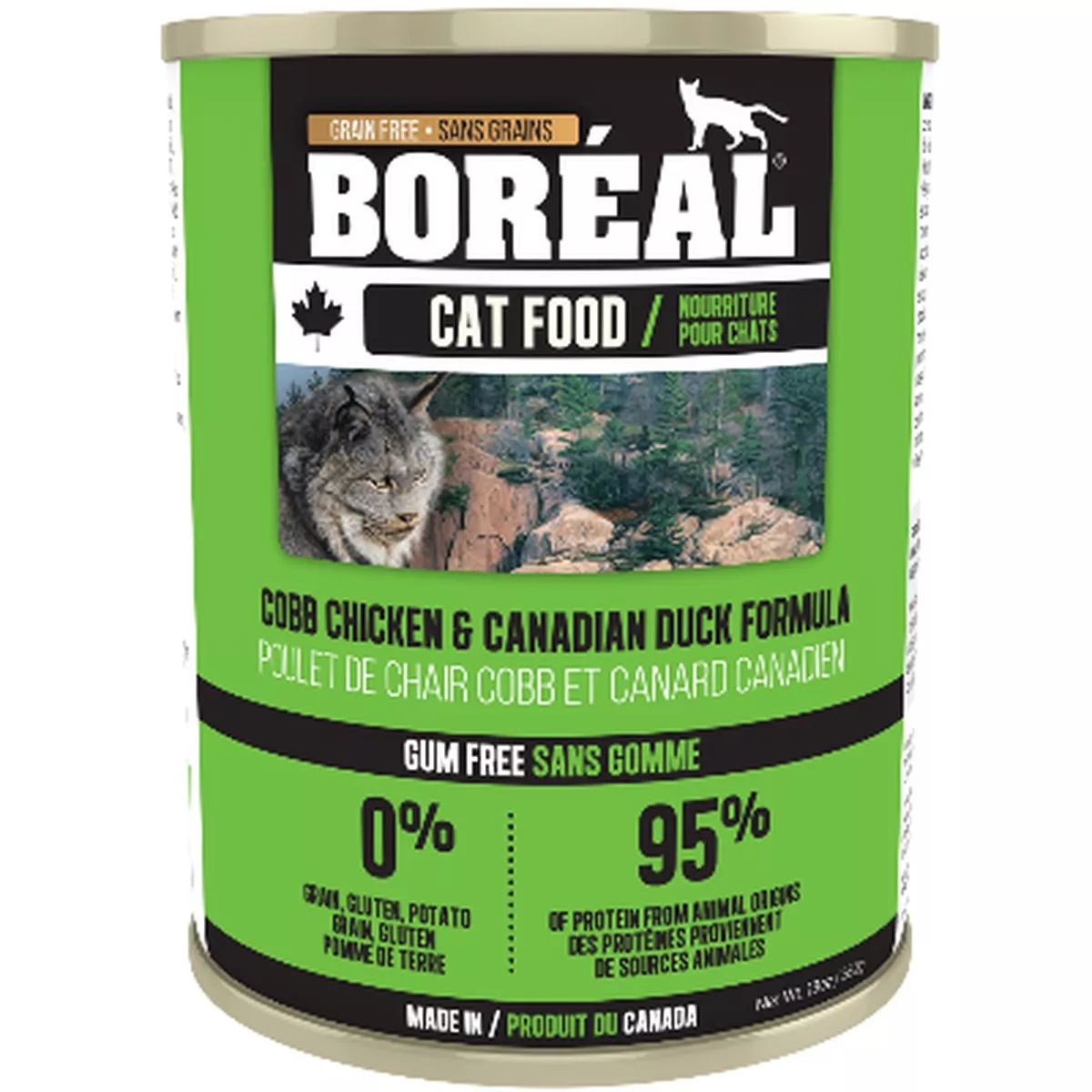 Boreal Cobb Chicken and Canadian Duck Grain Free Canned Cat Food