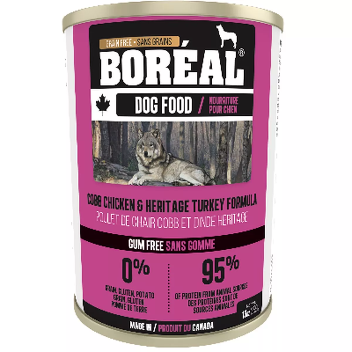Boreal Cobb Chicken and Heritage Turkey Grain Free Canned Dog Food