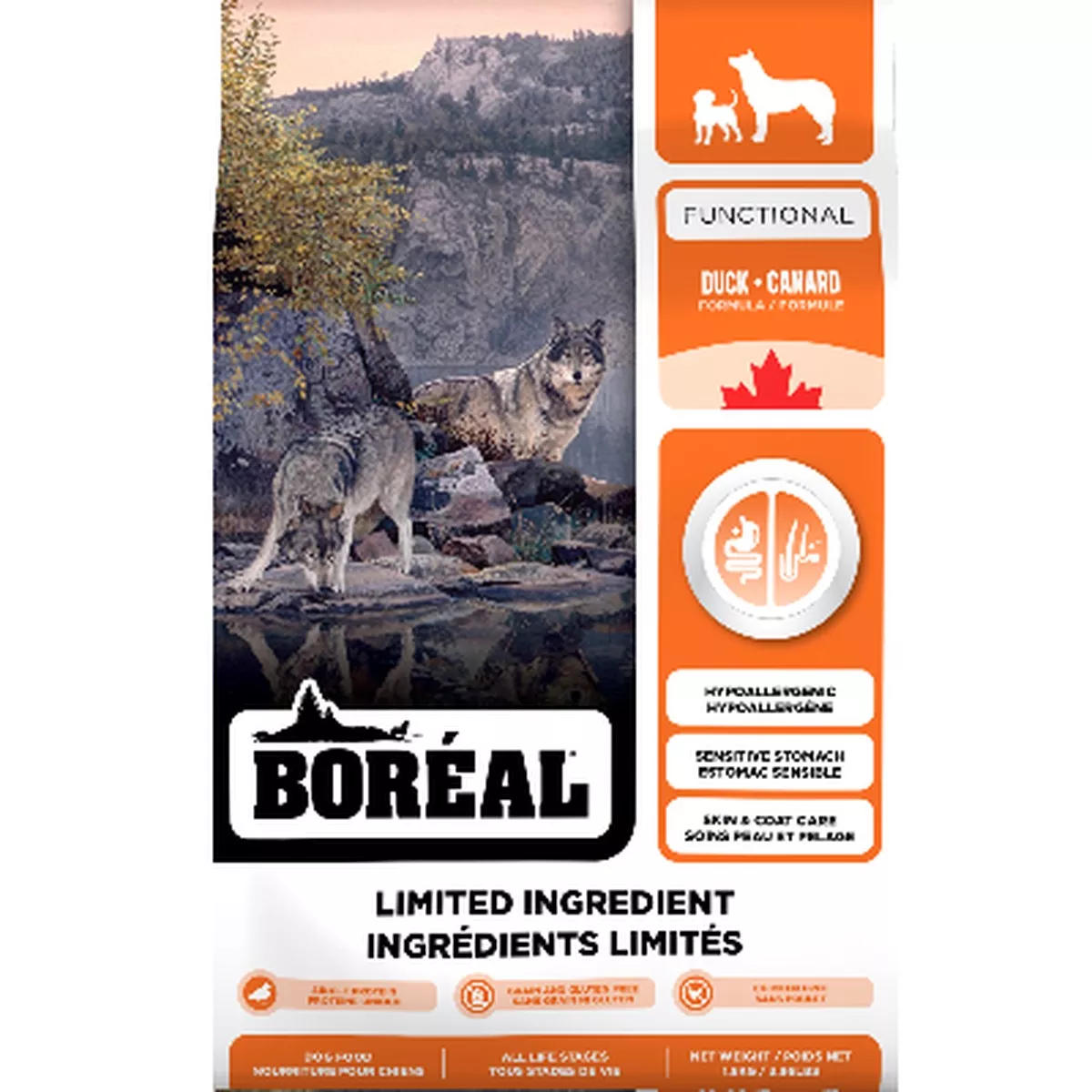 Boreal Functional Limited Ingredient Duck Grain Free Dog Food
