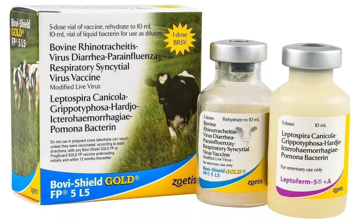 Bovi-Shield Gold FP 5 L5 Cattle Vaccine
