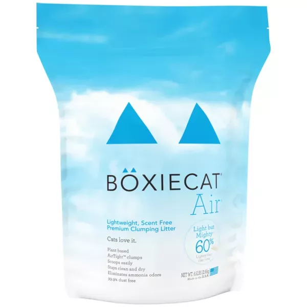 Boxiecat Air Lightweight Premium Clumping Cat Litter - Scent-Free