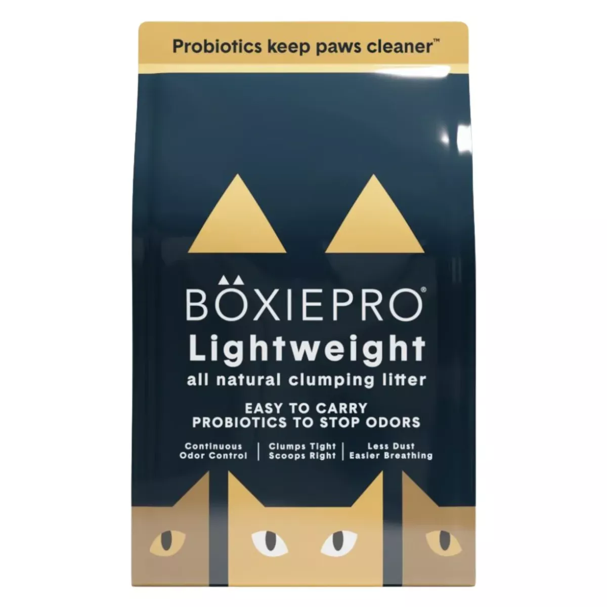 BoxiePro Lightweight Clumping Cat Litter