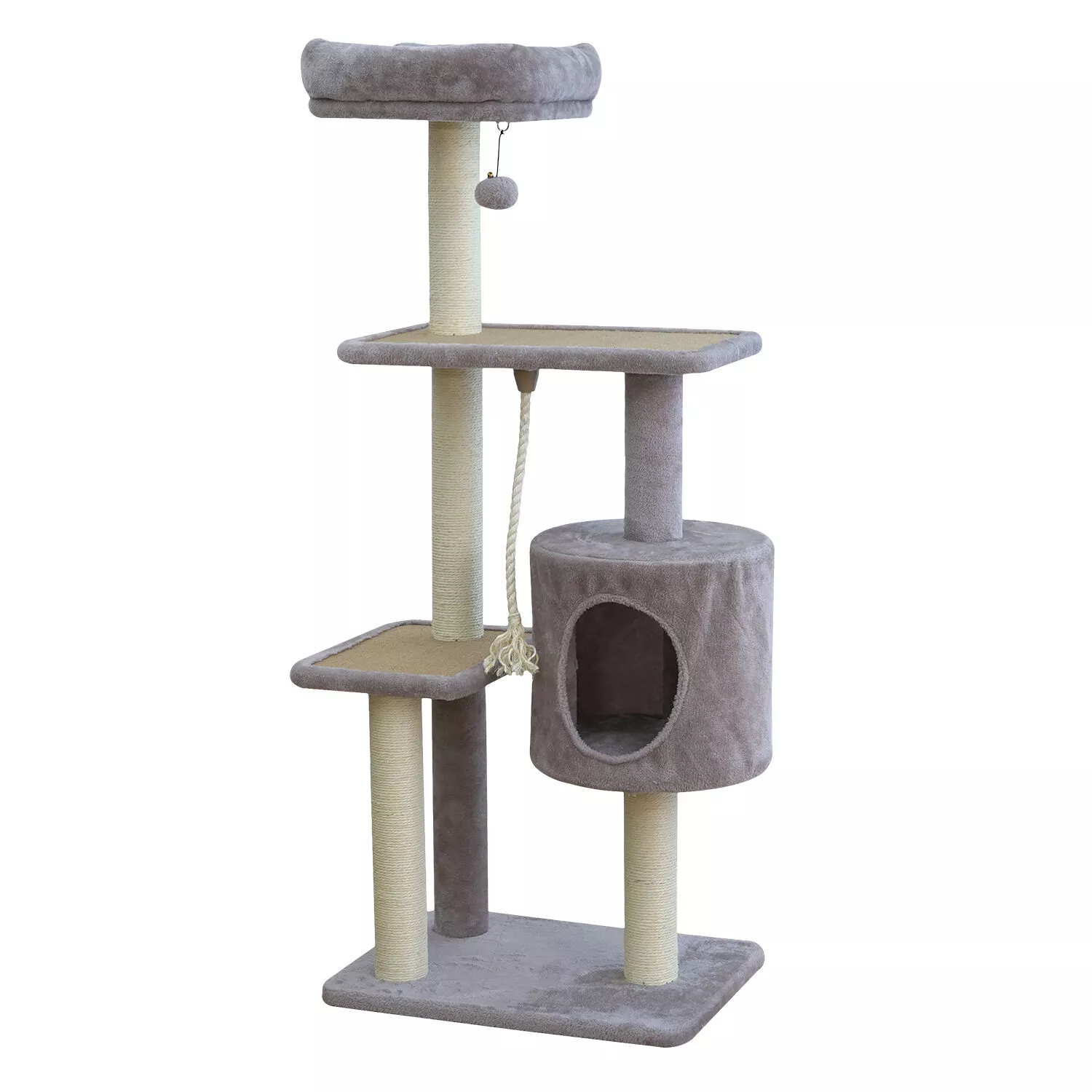 Brigade, Three Tiered Cat Tree w/House