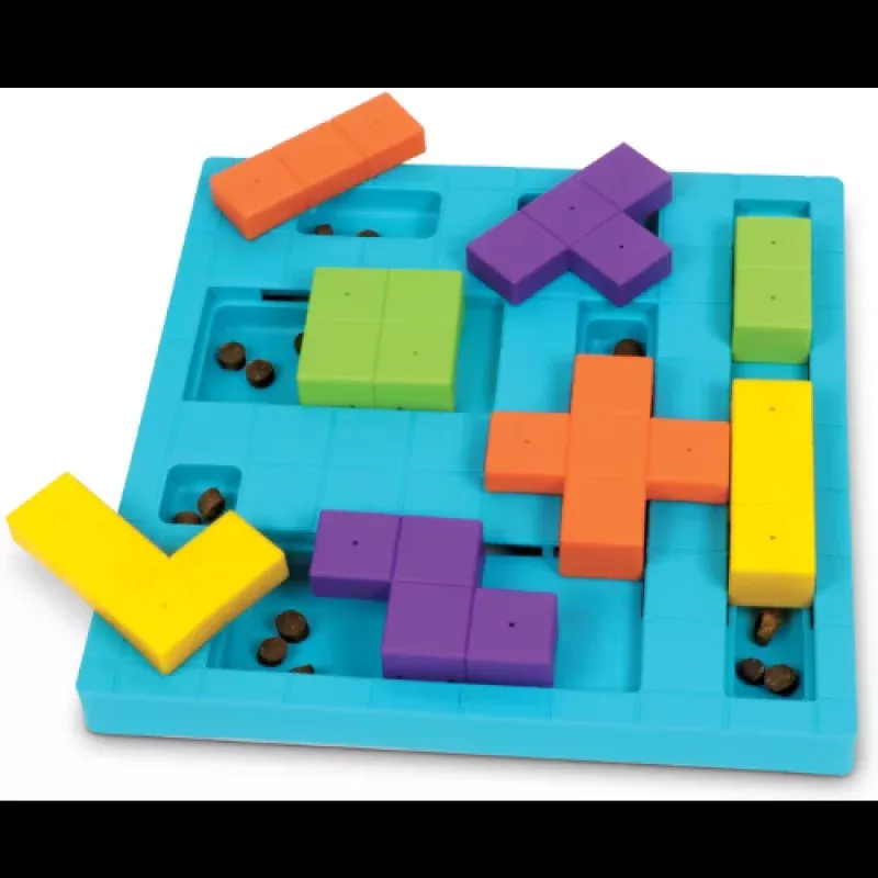 Brightkins Dog Brain Teaser Interactive Treat Puzzle Dog Toy