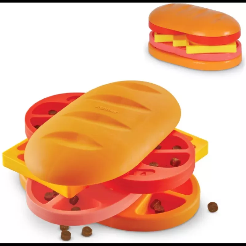Brightkins Dog Pupstrami Surprise! Interactive Treat Puzzle Dog Toy