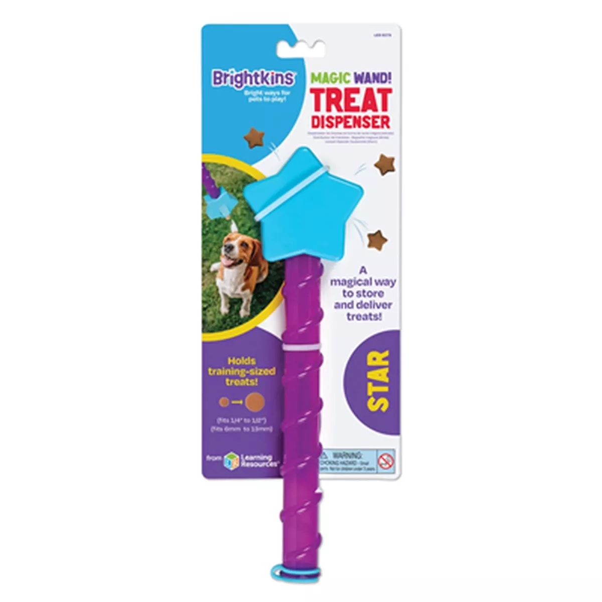 Brightkins Magic Wand! Star Dog Treat Dispenser