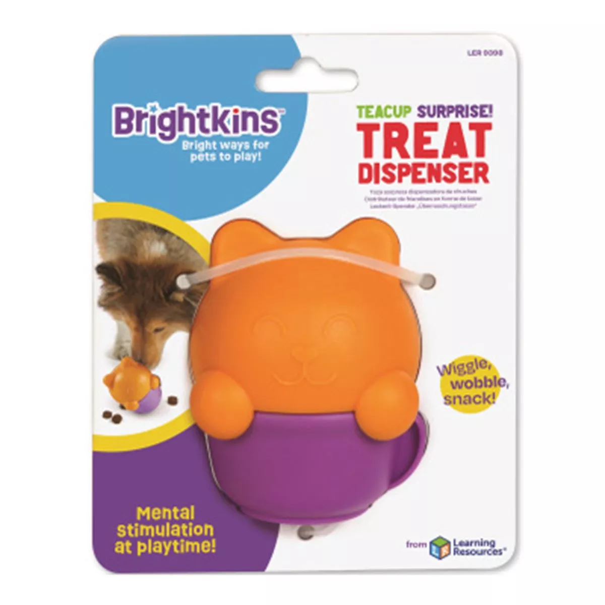 Brightkins Teacup Surprise! Dog Treat Dispenser