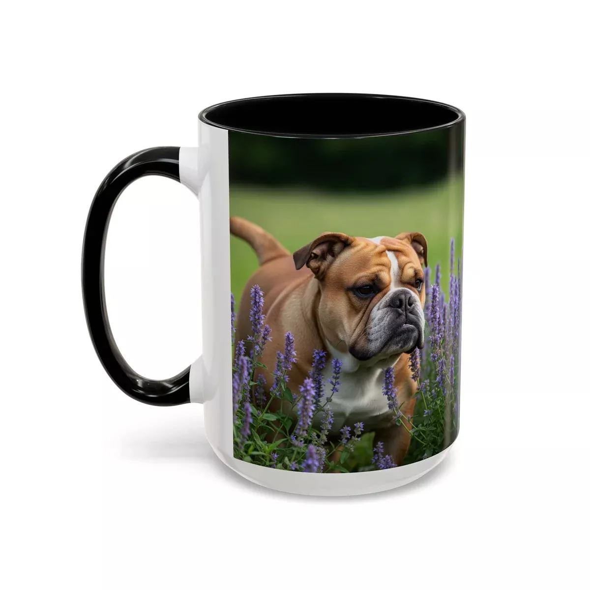 British Bulldog Accent Coffee Mug - Perfect Gift for Dog Lovers