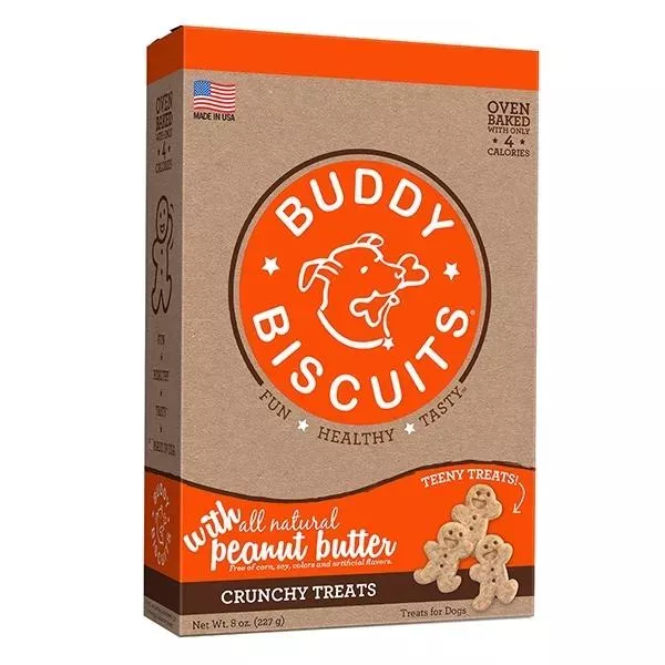 Buddy Biscuits Teeny Crunchy Treats - Peanut Butter