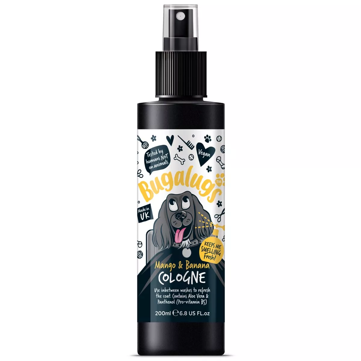 Bugalugs Mango & Banana Dog Cologne 200ml