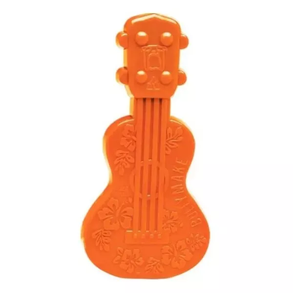 Bullymake Tough Chew Dog Toy - Ukulele with Peanut Butter Flavour