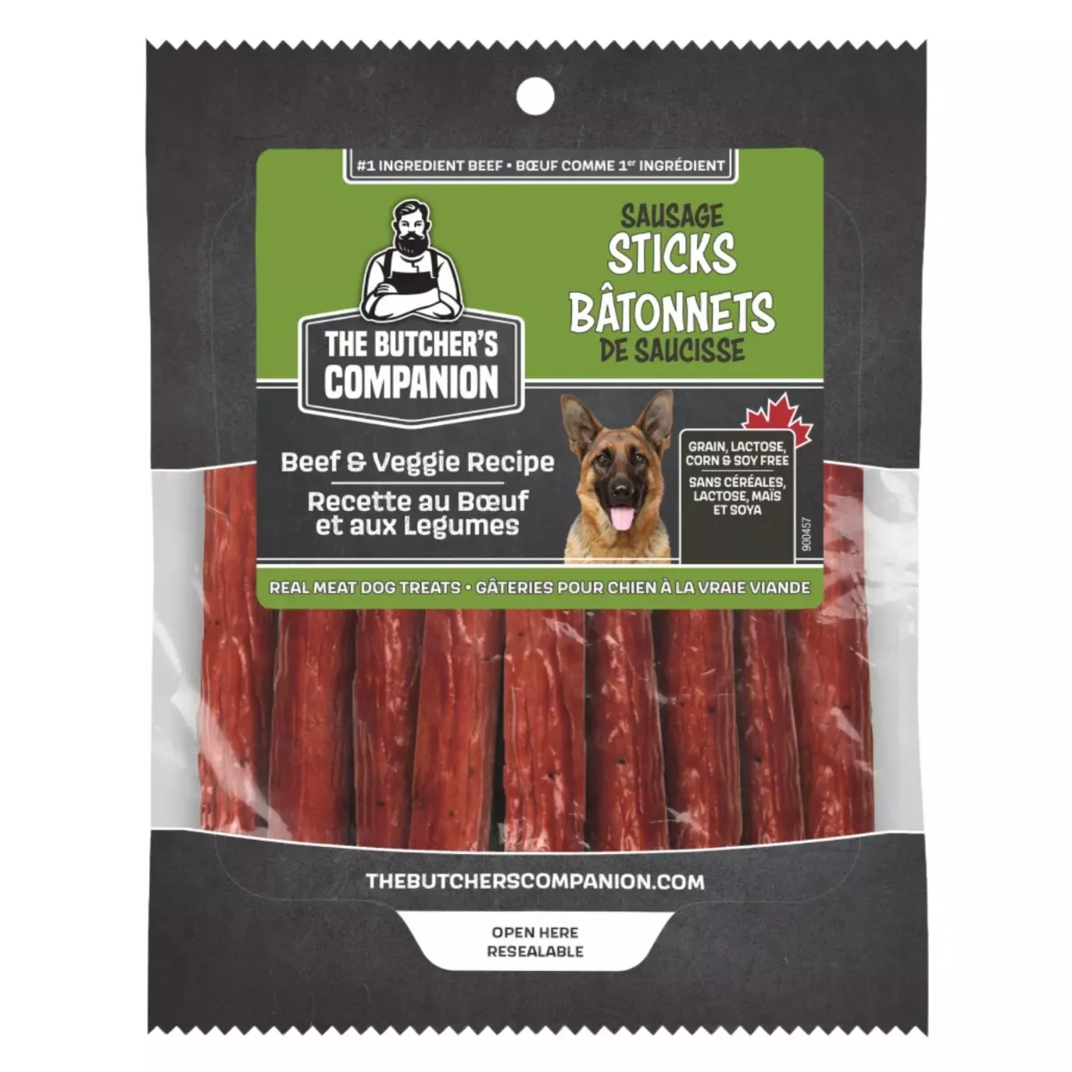 The Butcher's Companion Sausage Sticks - Beef & Veggie Recipe