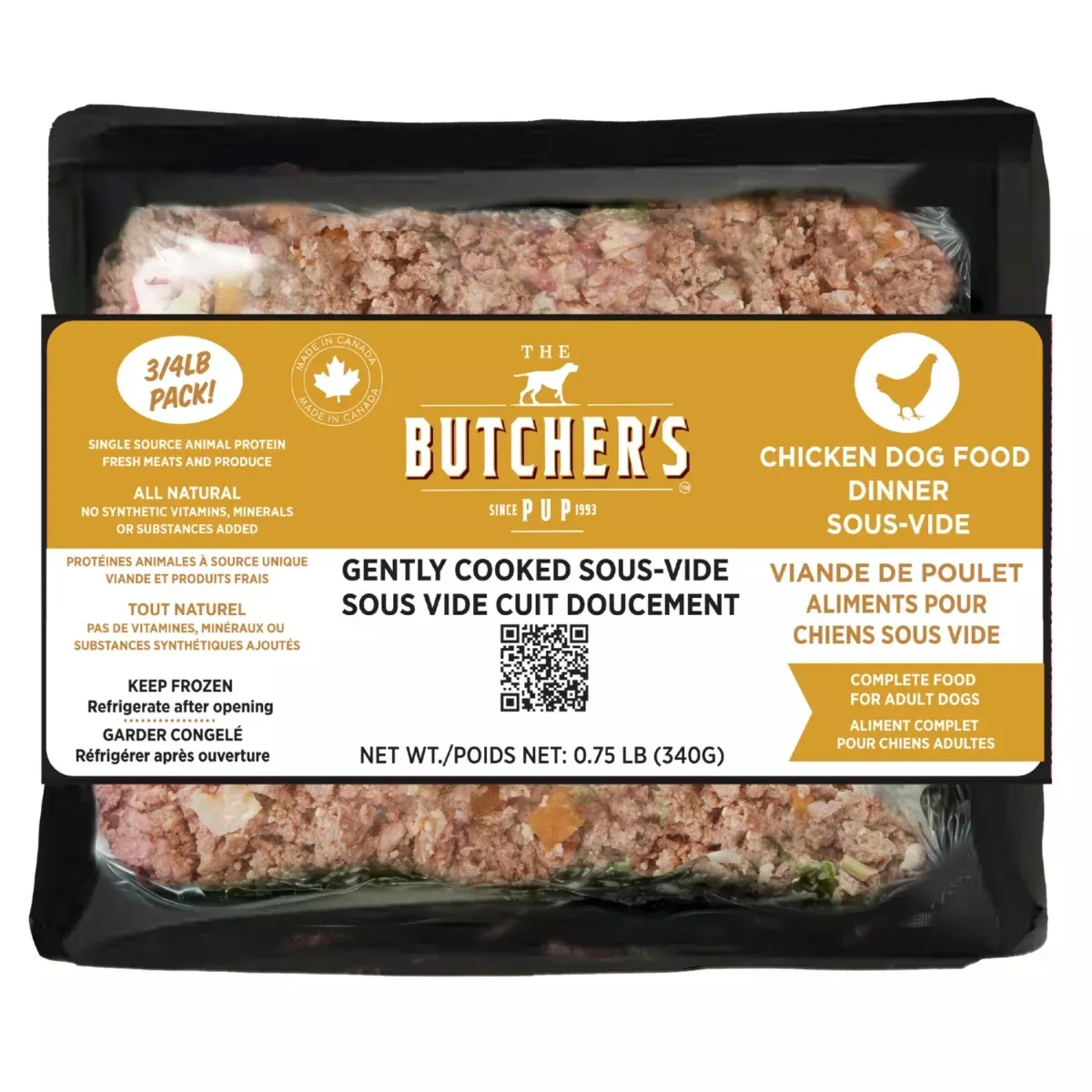 The Butcher's Pup Frozen Dinner for Dogs - Chicken