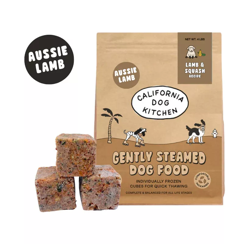 California Dog Kitchen - Lamb & Squash 4lb Bag