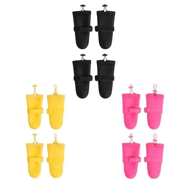 Canada Pooch Waterproof Rain Boots - 4 Pack
