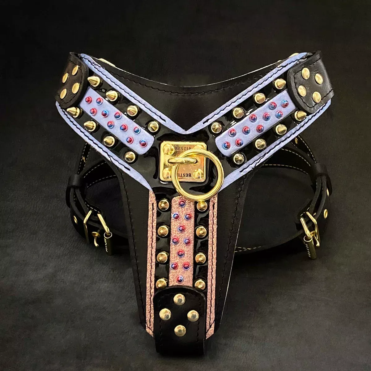 The "Candy" Black Harness