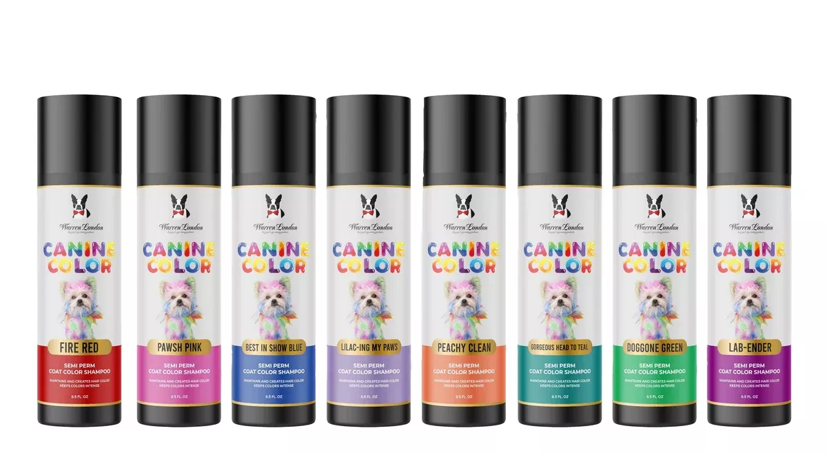 Canine Color Semi Perm Coat Color Shampoo for Dogs