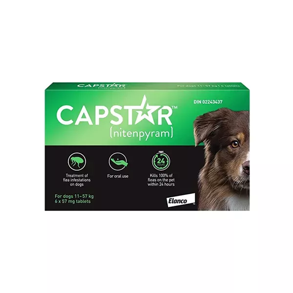 CAPSTAR Fast-Acting Oral Flea Treatment - For Large Dogs