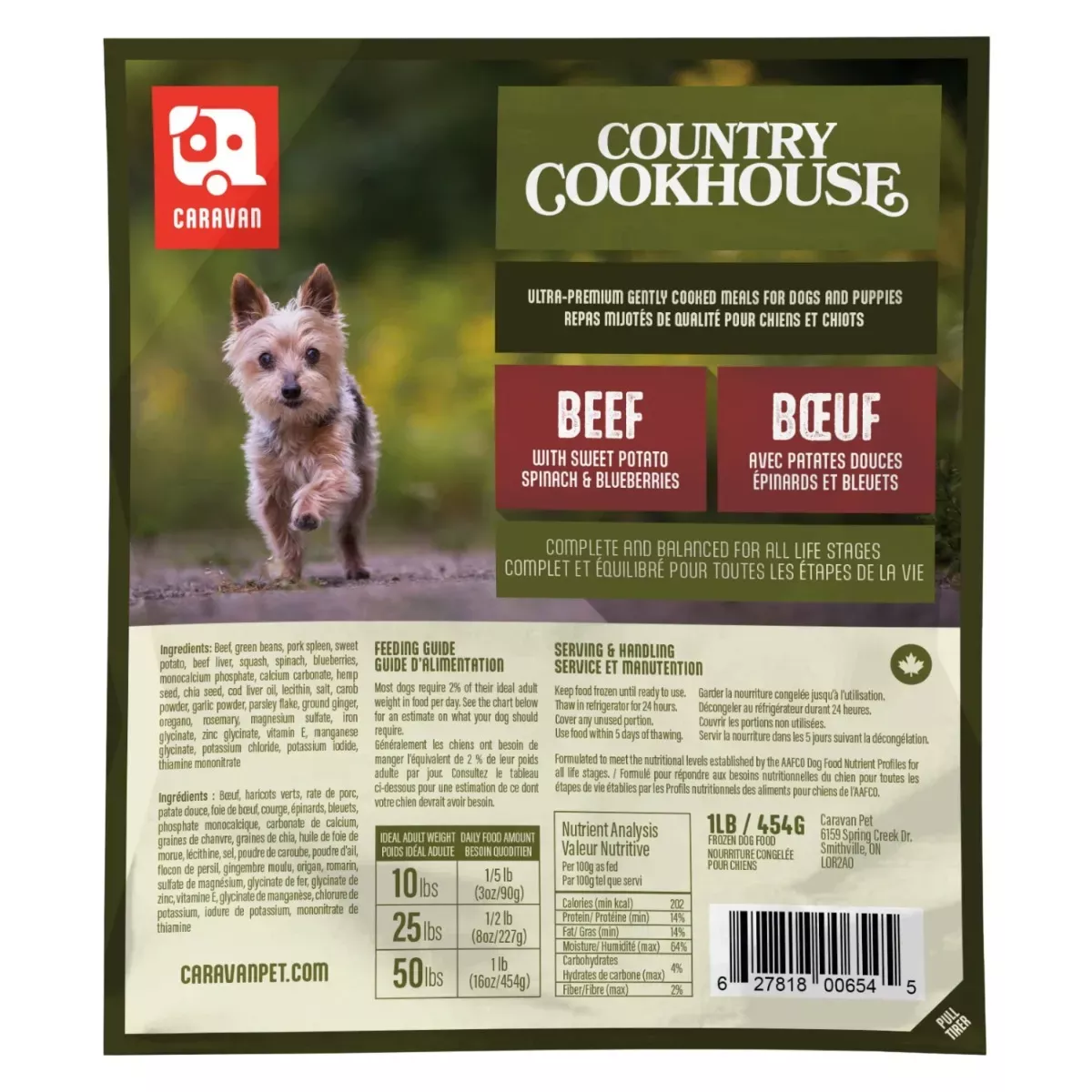 Caravan Country Cookhouse Gently Cooked Meal - Beef