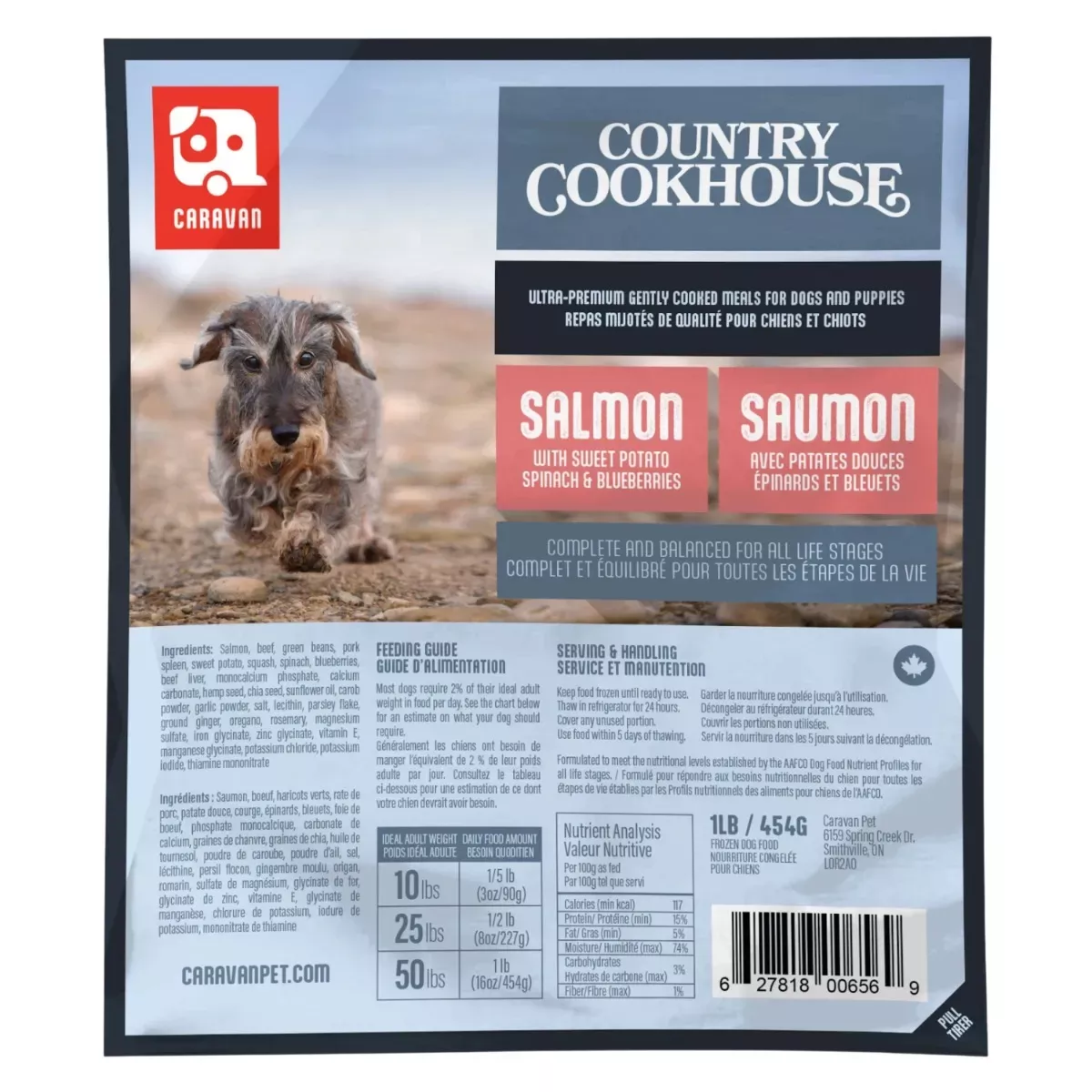 Caravan Country Cookhouse Gently Cooked Meal - Salmon
