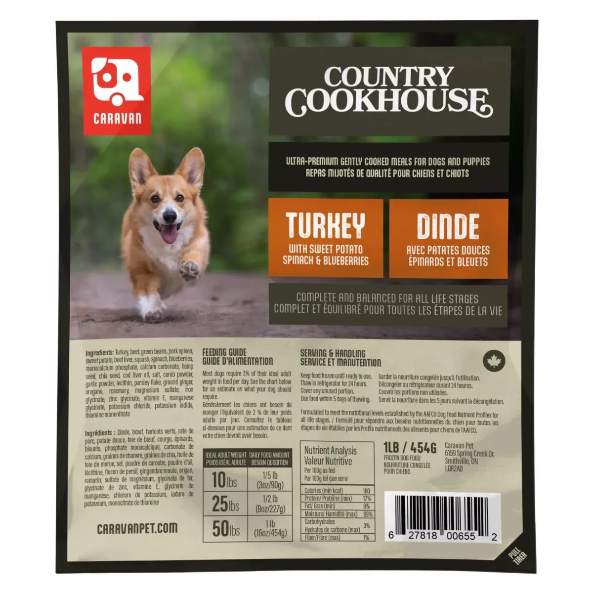 Caravan Country Cookhouse Gently Cooked Meal - Turkey