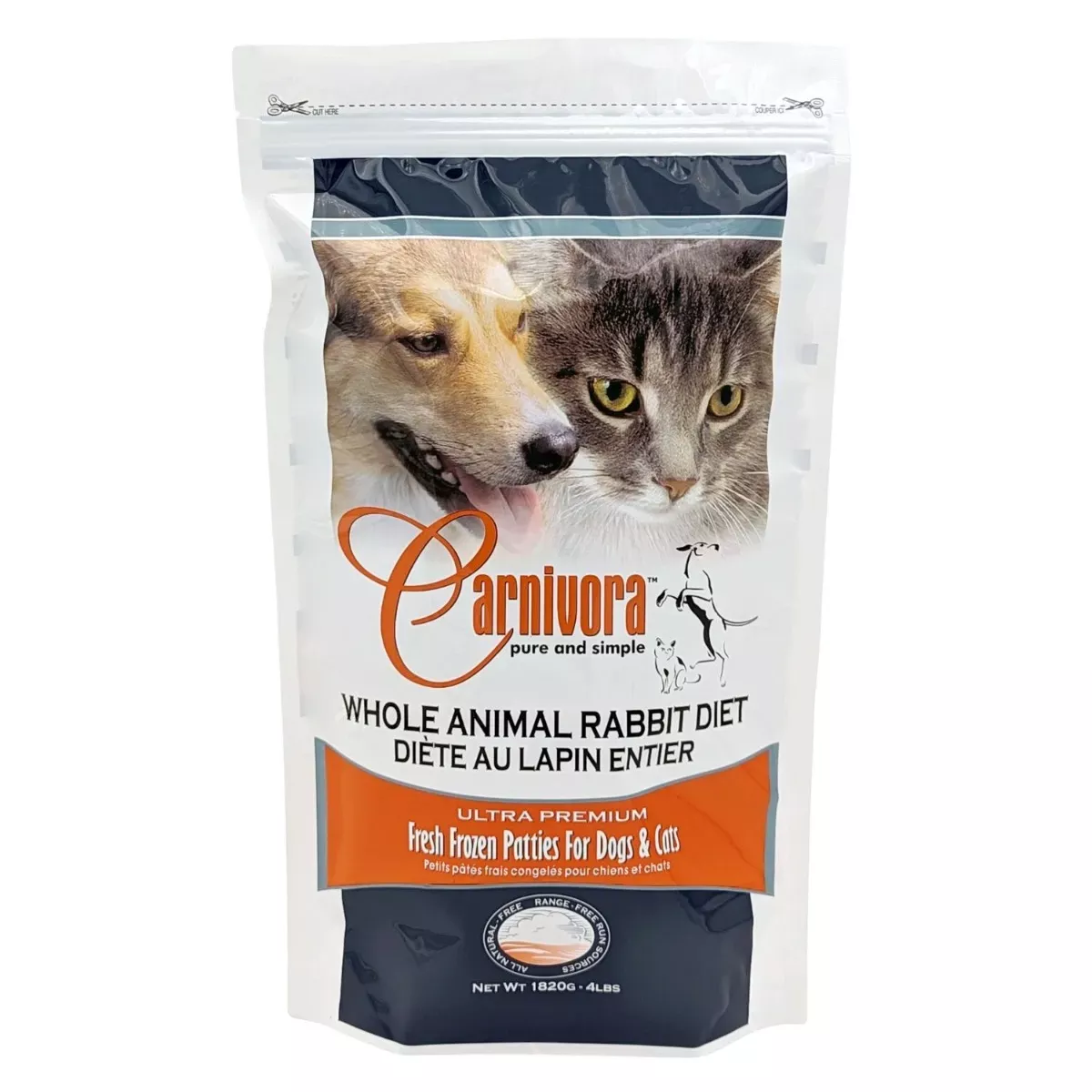 Carnivora Whole Animal Diet - Rabbit