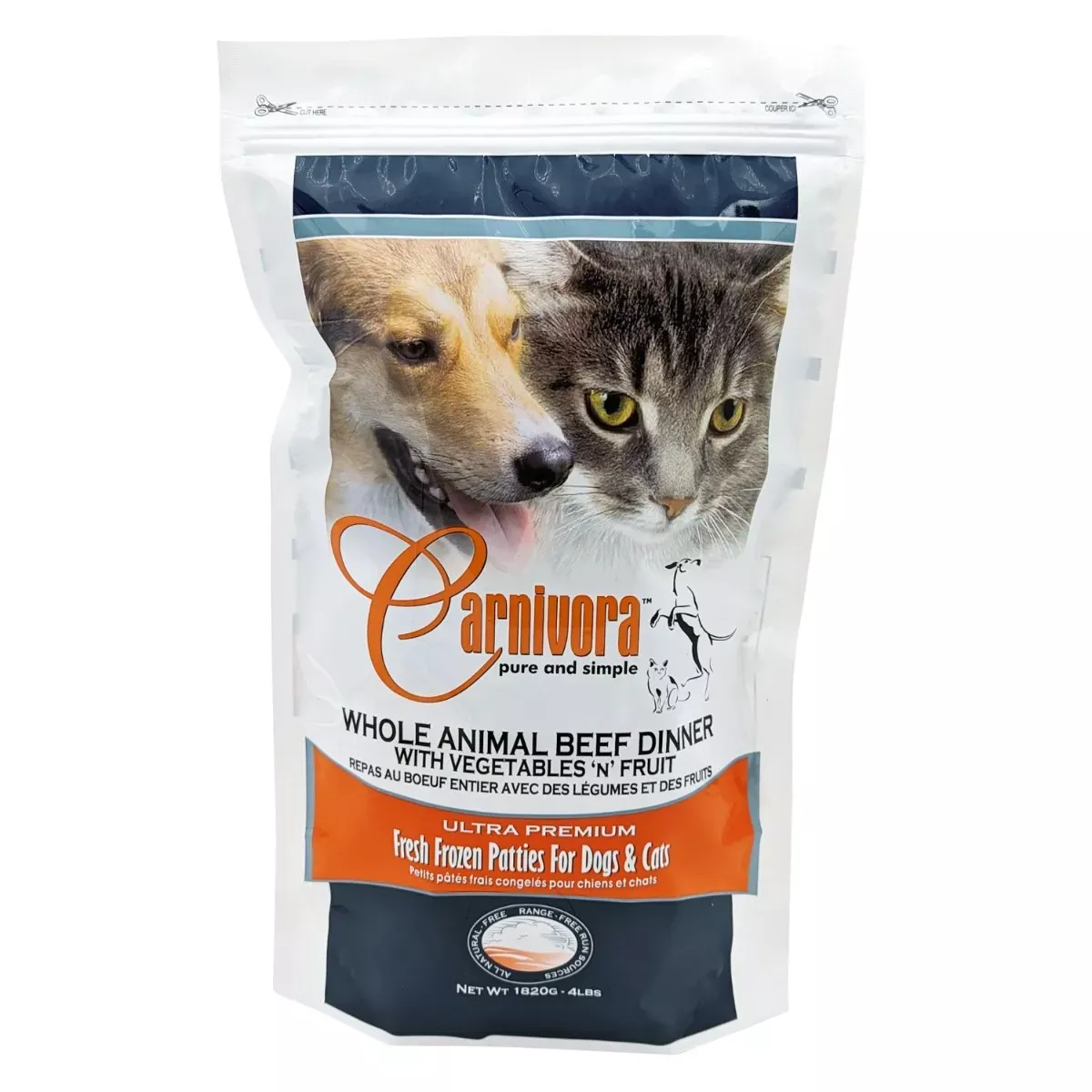 Carnivora Whole Animal Dinner with Vegetables & Fruit - Beef