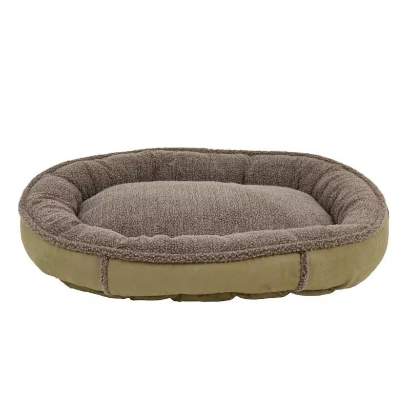 Carolina Pet Sage Memory Round Comfy Cup Bed