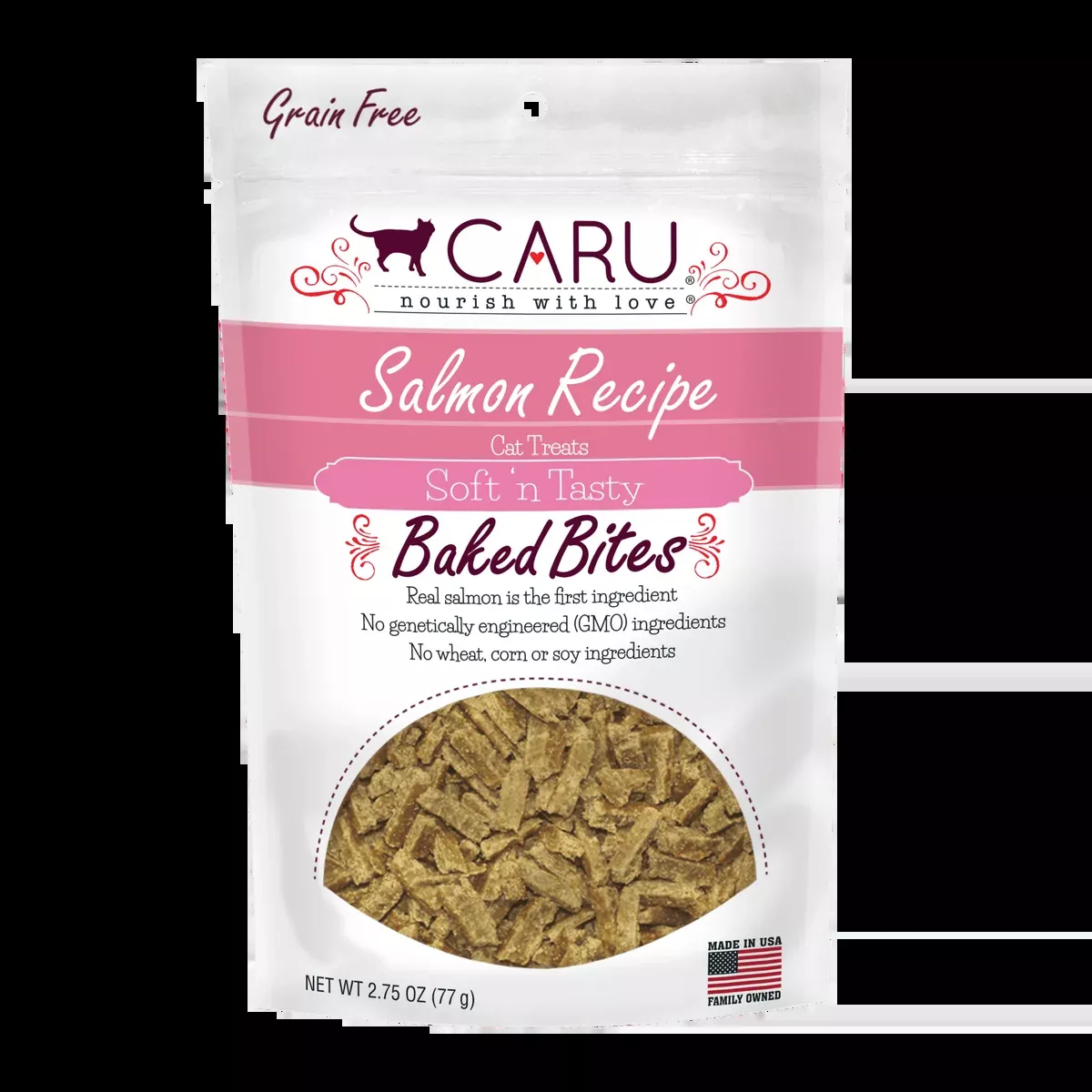 Caru Soft ‘n Tasty Baked Salmon Recipe Bites for Cats