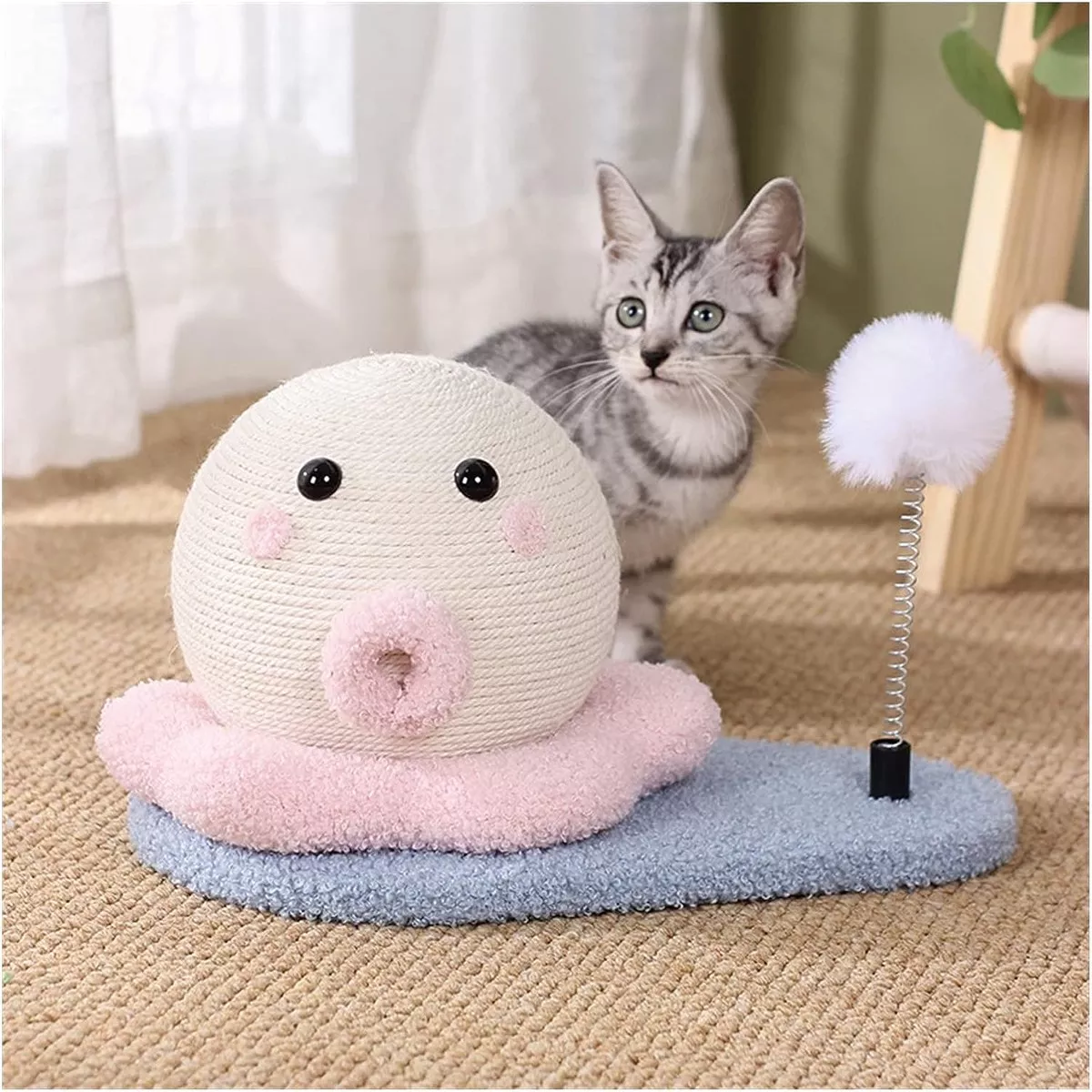 Cat Scratcher Cute Octopus