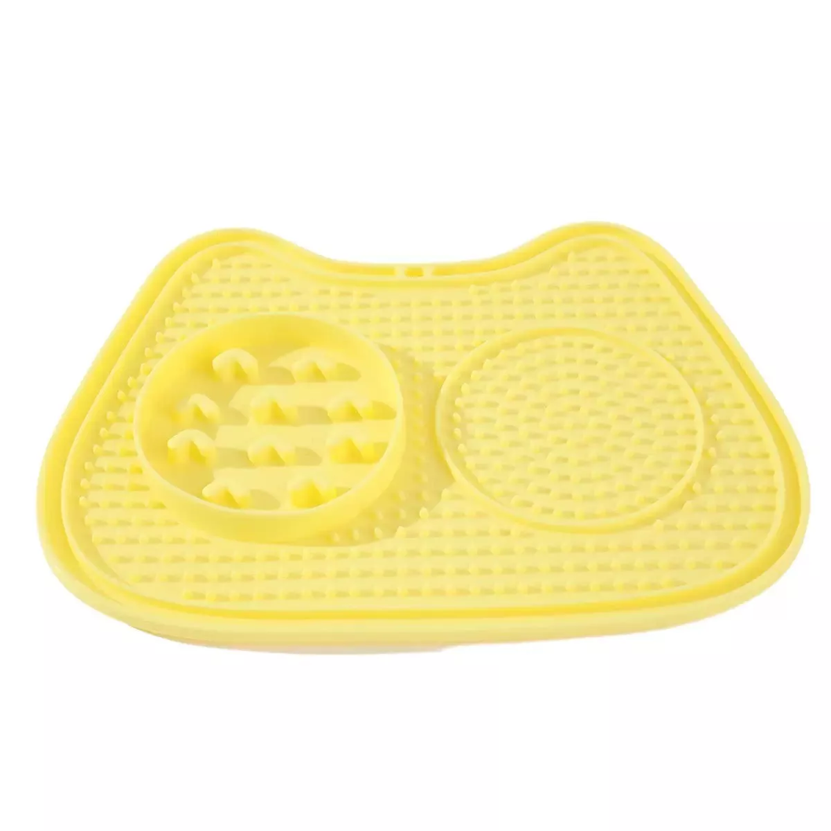 Cat-Shaped Interactive Slow Feeder Lick Mat