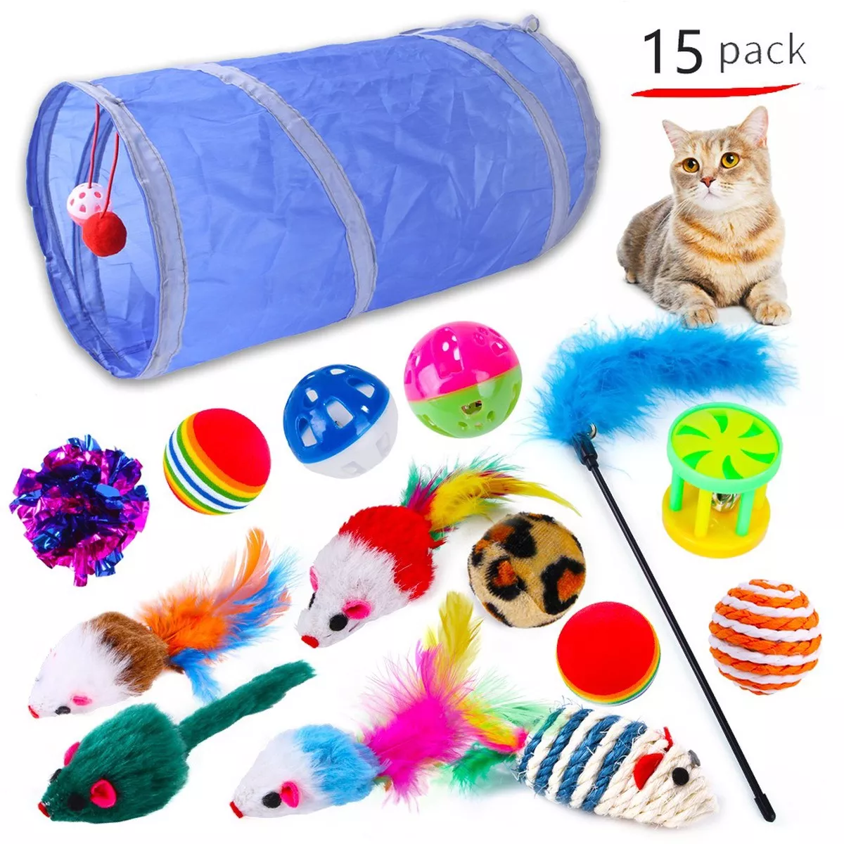 CAT TOYS SET B99403 15 PCS