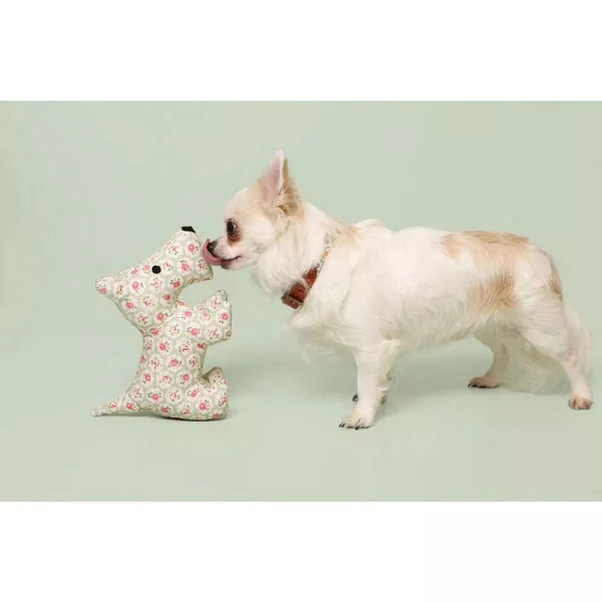 Cath Kidston Provence Rose Tough Cotton Canvas Stanley Plush Dog Toy