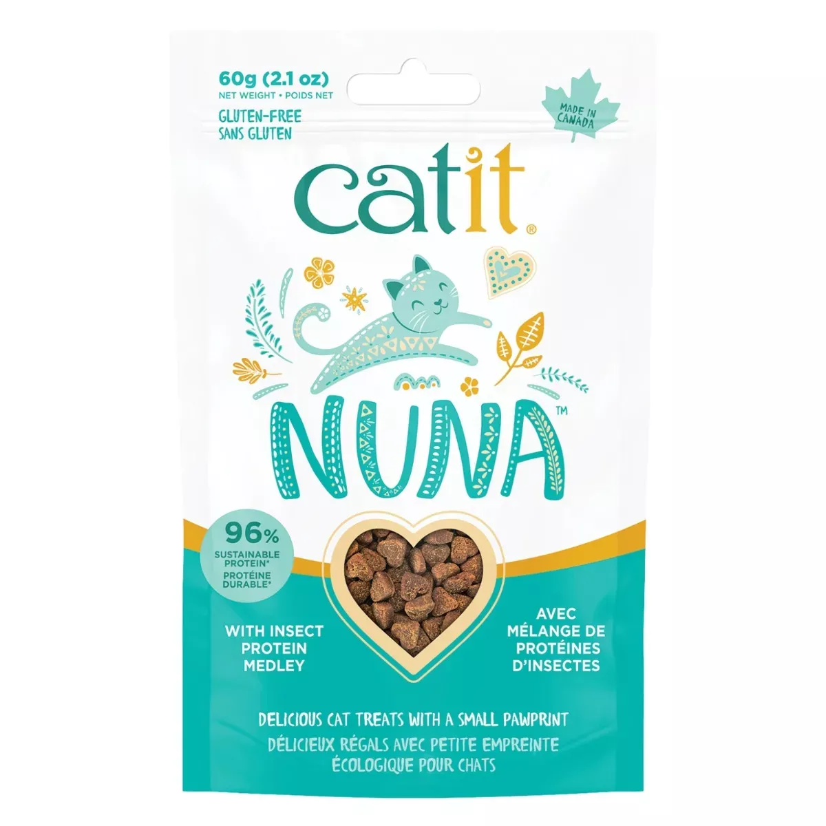 Catit Nuna Cat Treats - Insect Protein Medley Recipe