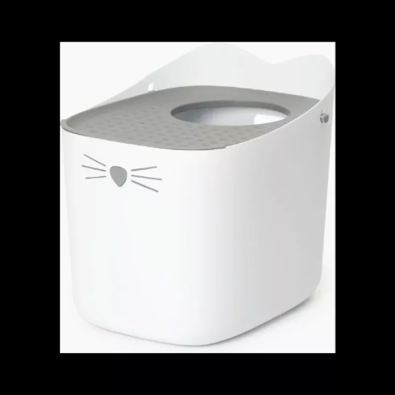 Catit Pixi Cat Litter Box Grey
