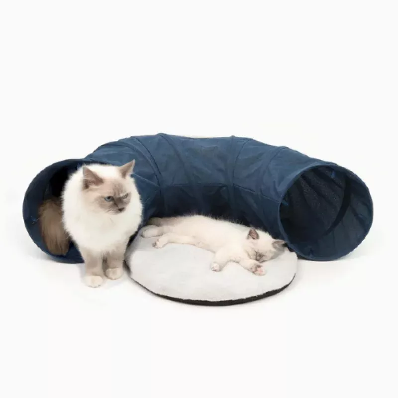 Catit Vesper Tunnel Cat Toy Blue