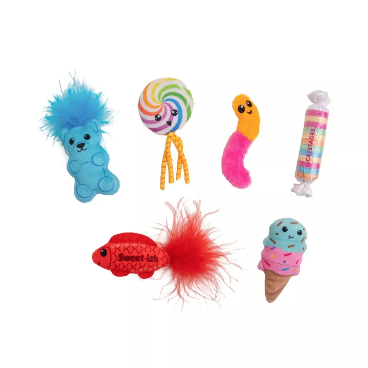 Catstages Plush Toy Set - Kitty Sweet Treats