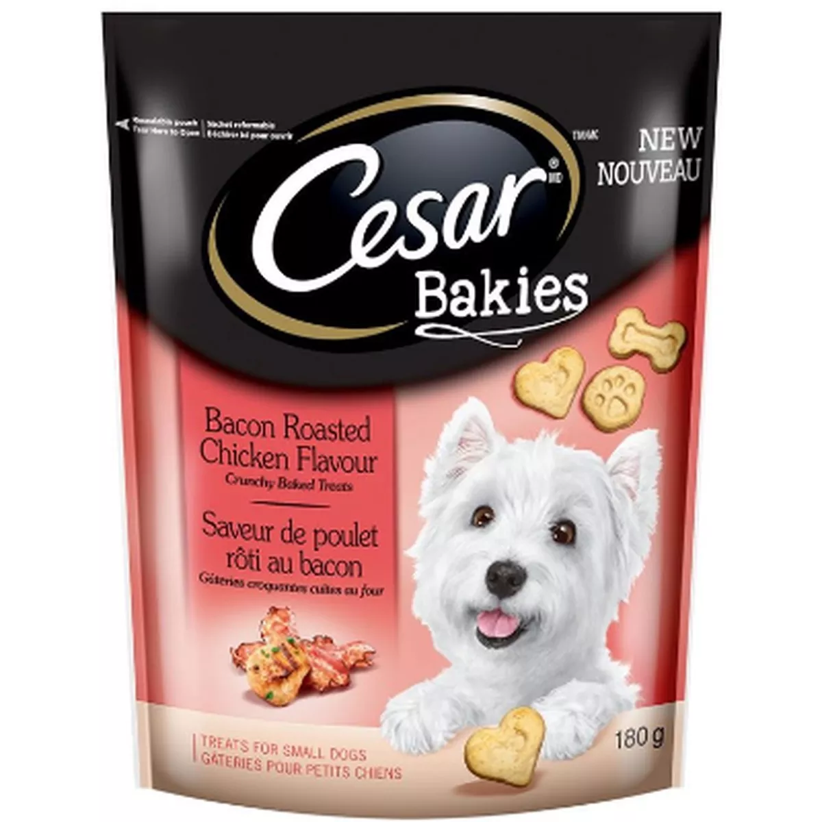 Cesar Bakies Bacon Roasted Chicken Small Breed Dog Treats
