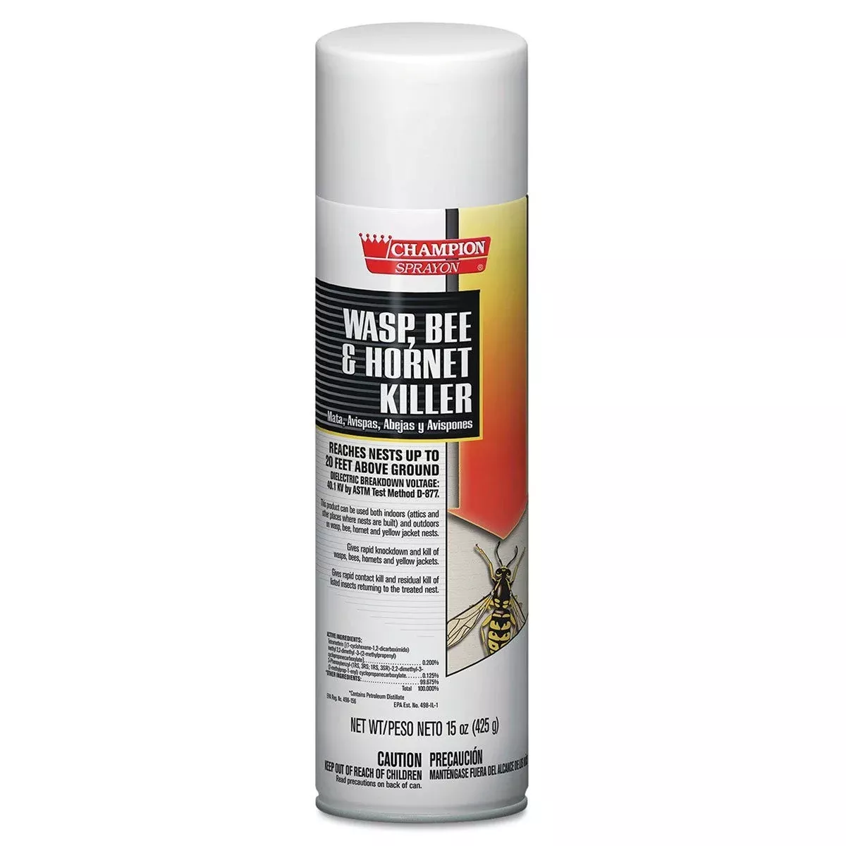 Champion Sprayon Wasp, Bee & Hornet Killer – 15oz Can