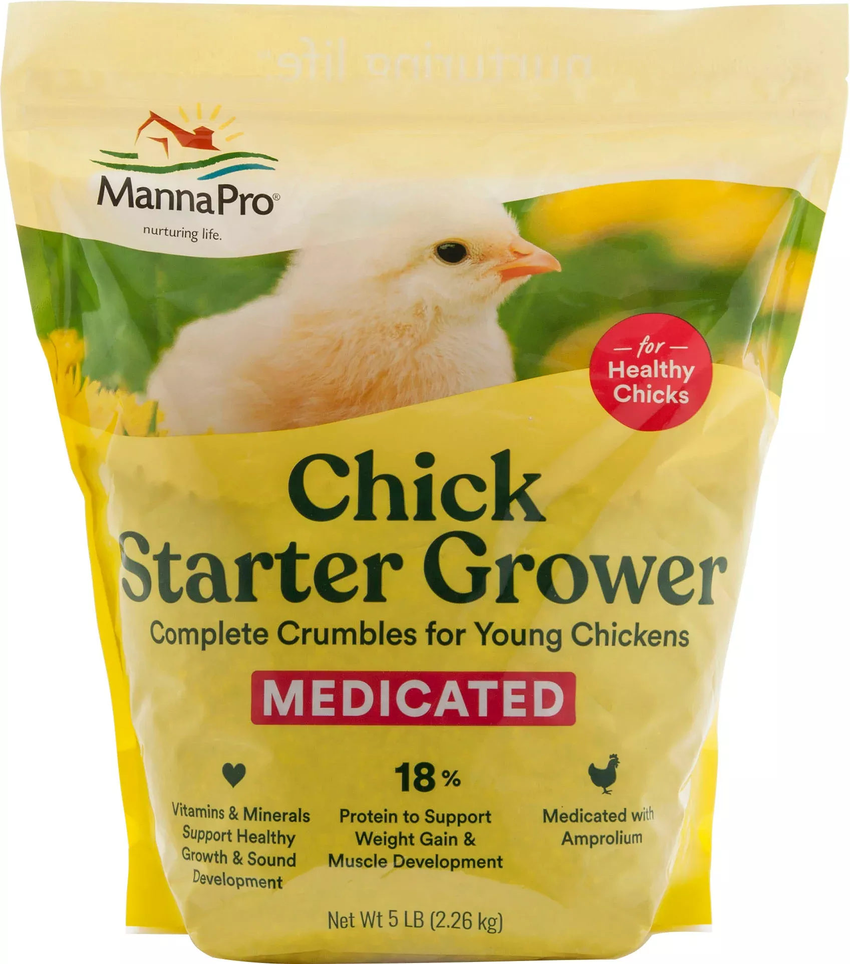 Chick Starter Medicated Crumbles