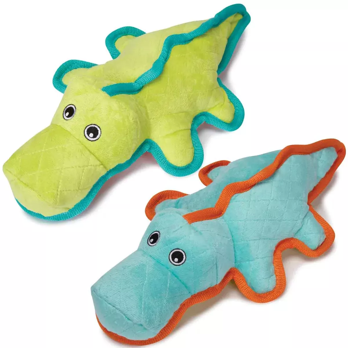 Chomper Gladiator Tuff Alligators Dog Toy