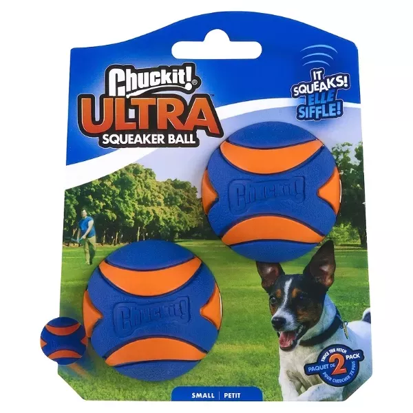 Chuckit! Ultra Squeaker Ball - 2 Pack