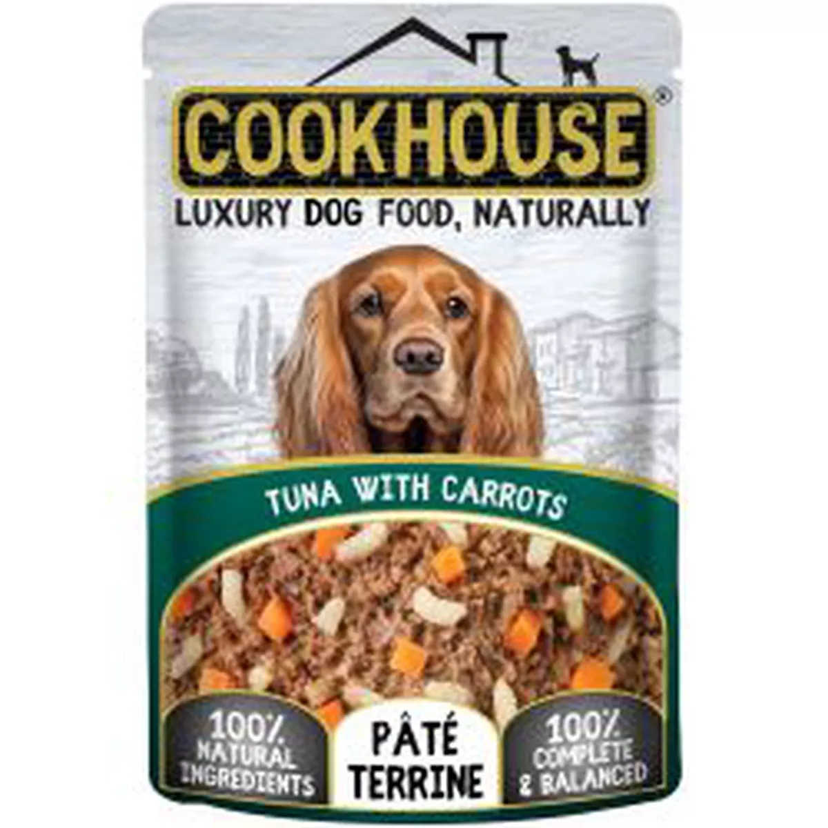 Cookhouse Dog Tuna & Carrots Pate Terrine, 100g x 15