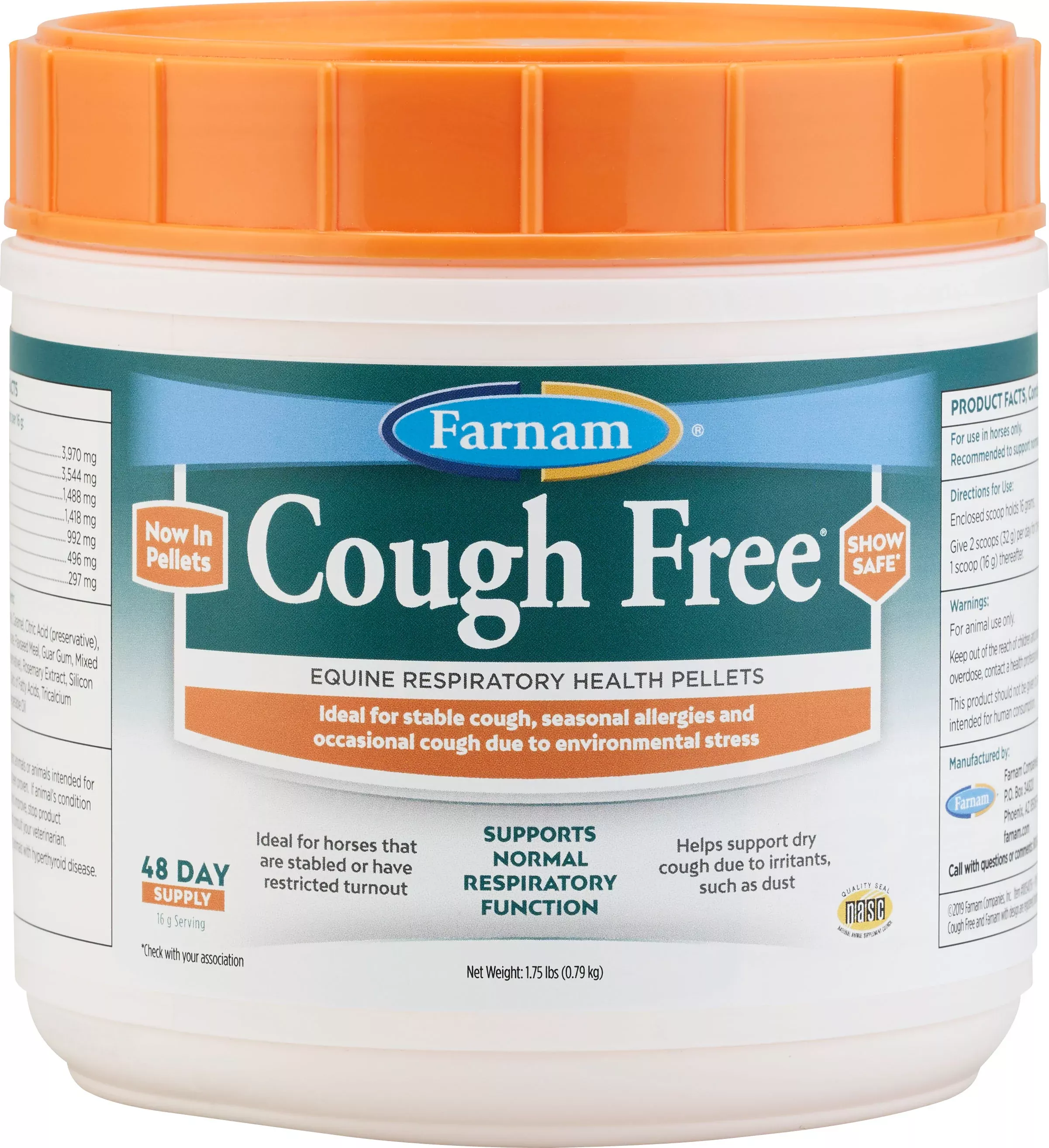 Cough Free Equine Respiratory Pellets