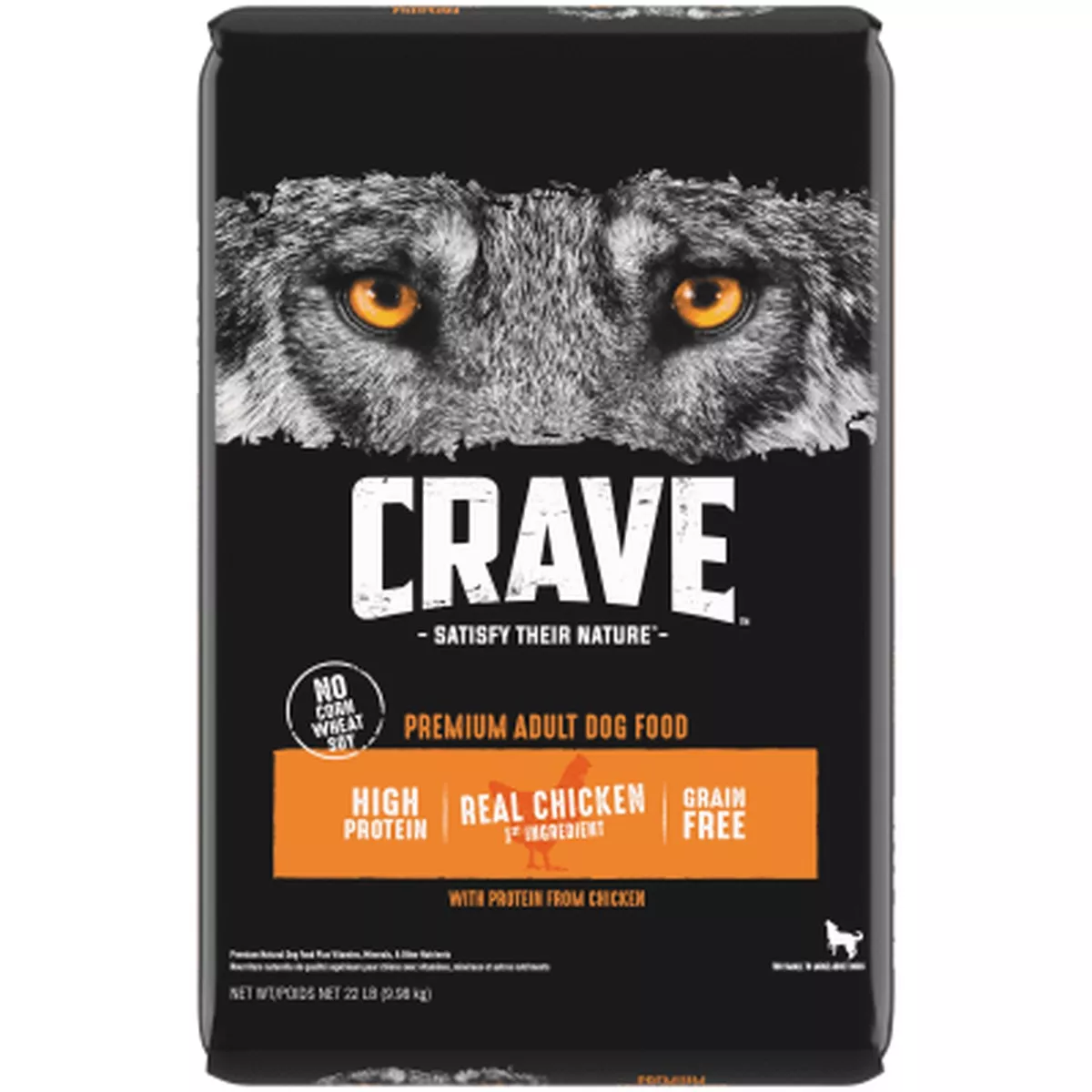 Crave Chicken Grain Free Dog Food