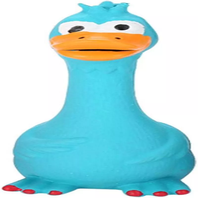 Crinkle Squeaking Beak Dog Toy (Assorted Colors) – 75g