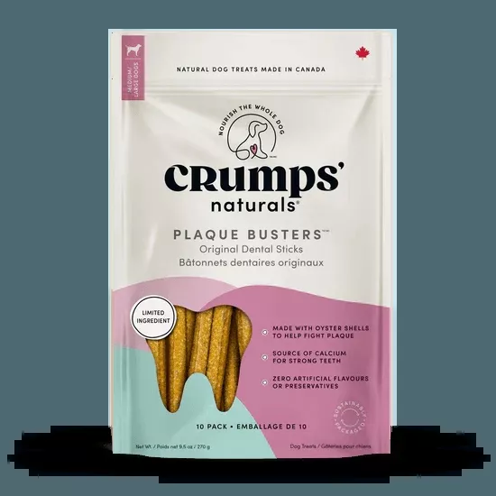 Crumps Naturals Dog Treats Plaque Busters Original