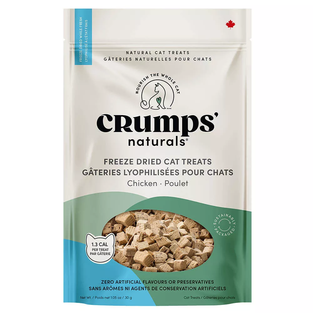 Crumps' Naturals, Freeze Dried Chicken Cat Treats