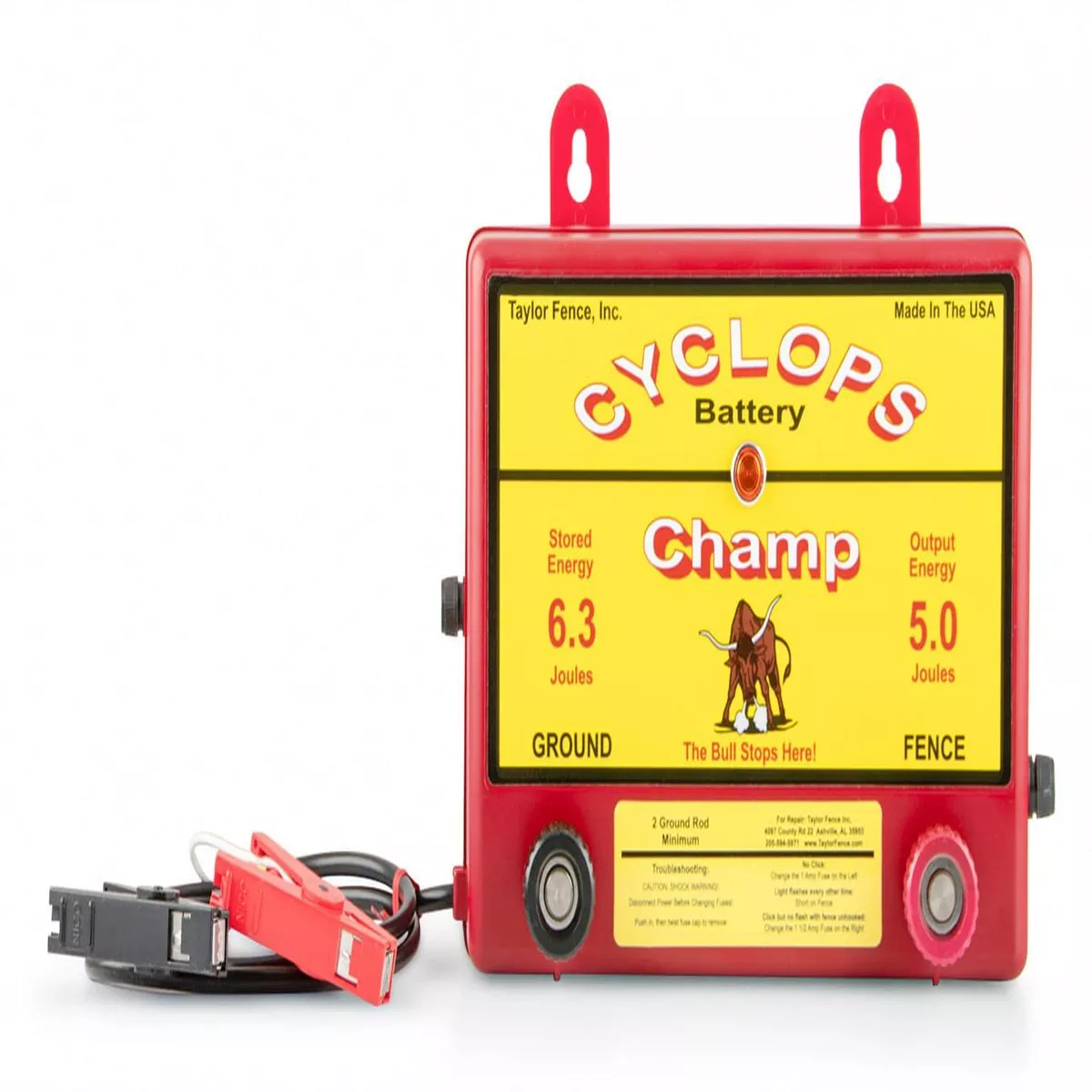 Cyclops Champ Battery 5 Joule DC Fence Charger